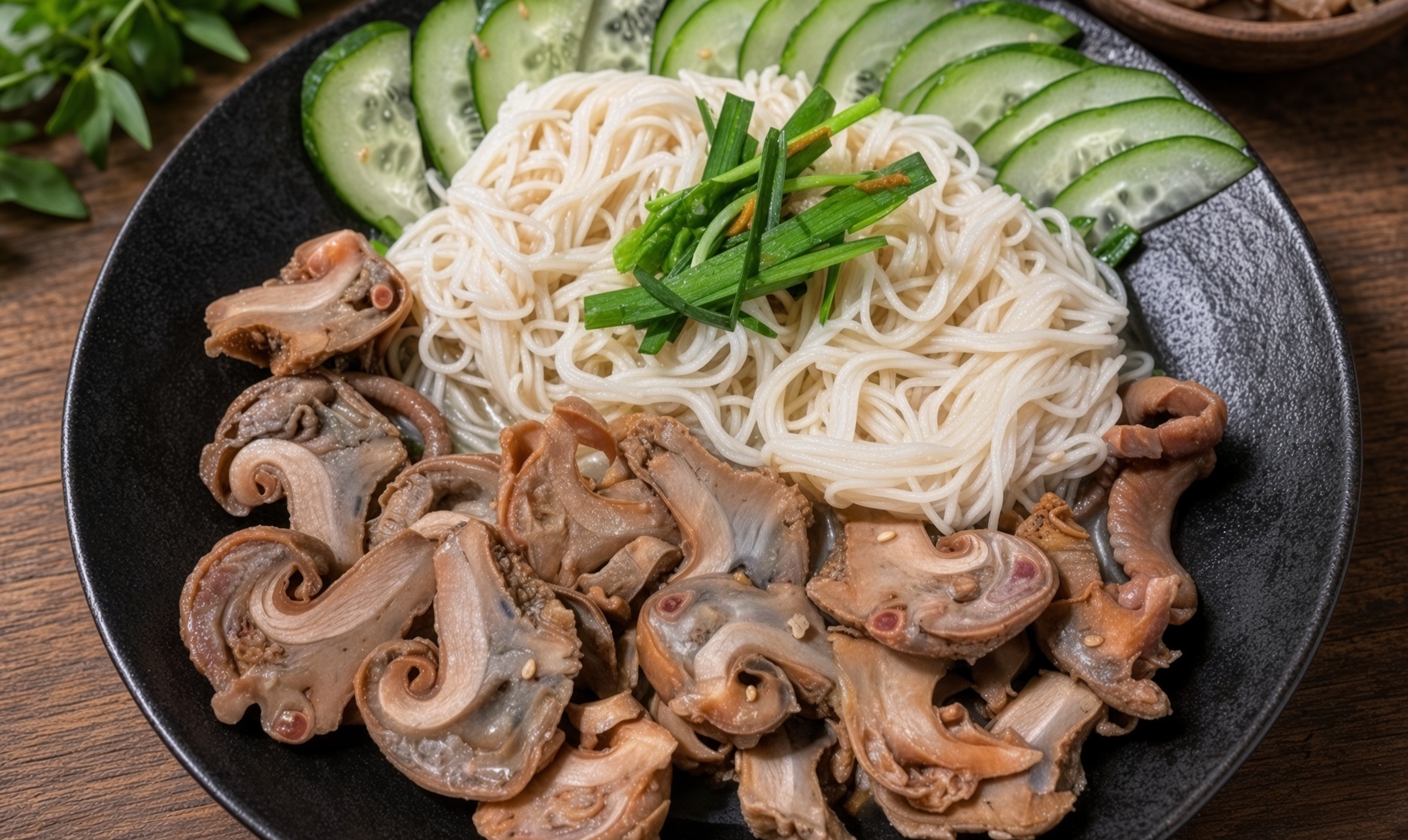 White-marinated Sea Snail Salad